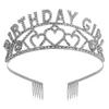 Rhinestone Birthday Queen Girl Queen Princess, Love Birthday Crown Shoulder Strap Party Supplies