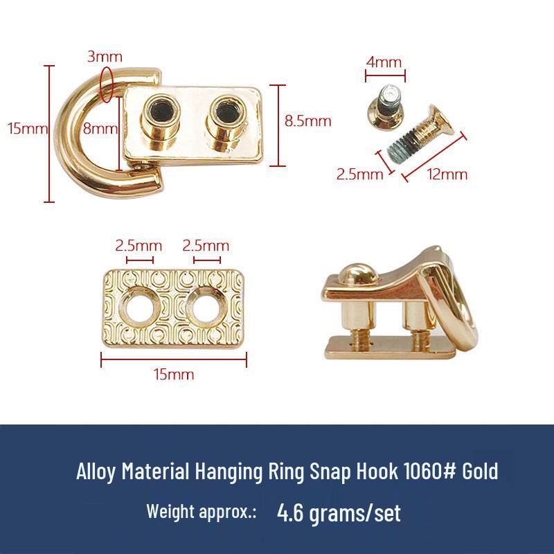 Аксессуары для сумок и багажа: Кольца, Голова монаха, Пирсинг сосков, Кожаные пряжки для DIY, Декоративные винты-заклепки