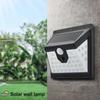 Solar Wall Light 40 LED Human Sensor Professional IP65 Waterproof Energy Saving Garden Decoration Eco-friendly Wall Light