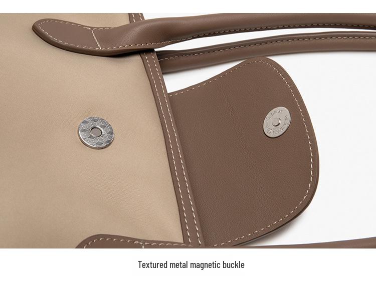 Женская большая холщовая сумка-тоут на осень/зиму 2024 года - сумка на одно плечо для поездок и путешествий