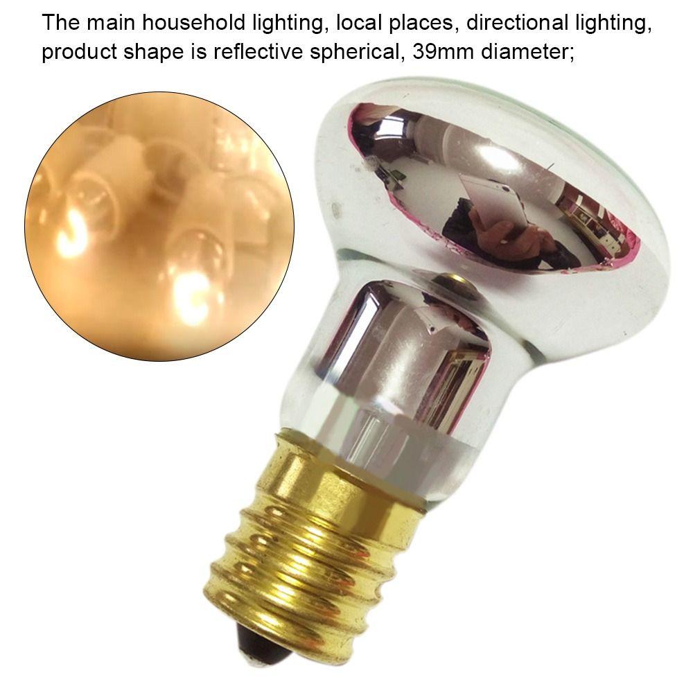 Warm White R39 E17 Tungsten Cooker Hood Lamp Salt Bulb Filament Oven Light Heat Resistant