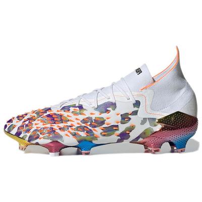 Paul Pogba x Stella McCartney x Predator Freak.1 Demonskin - Леопард Исследователь Земли Мужские Кроссовки Белый Облачно-Белый Основной Черный GW9513