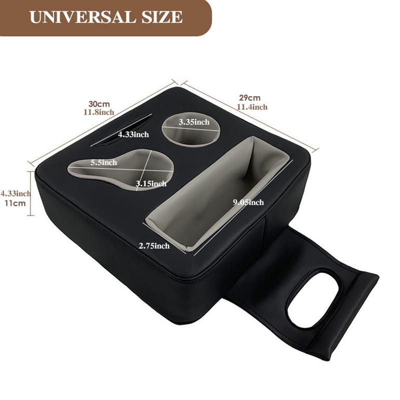 Твердый автомобильный подлокотник держатель для стакана общий автомобильный органайзер для хранения между сиденьями подлокотник высота подкладка для дивана лодка кровать ящик для хранения