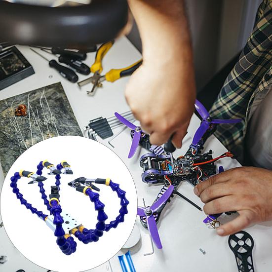 Третьи ручные скамейки, держатель паяльника с гибким рычагом, вращение на 360 градусов, многофункциональные руки помощи, инструмент для ремонта сварки печатной платы