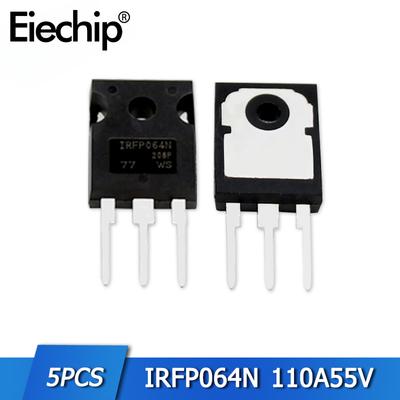 Комплект из 5 шт. транзисторов IRFP064N Power MOSFET 110A 55V IRFP064NPBF TO-247 MOS N-Channel Electronic Component TO247 Transistor set