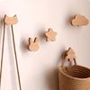 1 шт. Деревянные крючки, милый декор комнаты, крючок, настенный брелок, крючок для пальто, домашняя дверь, деревянный крючок, вешалка, кухонные аксессуары, гаджет