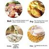 Stainless Steel Mesh Strainer Fine Mesh Durable Handle For Home Kitchen Noodle Frying Draining