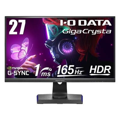 Данные 165 Гц совместимая ADS-панель 1 мс совместимый игровой монитор угол обзора I-O [5-летняя гарантия] "GigaCrysta" 27-дюймовый [GTG] G-SYNC (широкая модель)