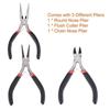 DIY Black Bag Casting Jewelry Findings Pliers Supplies Jewelry Repair Tools Set Jewelry Making Kit