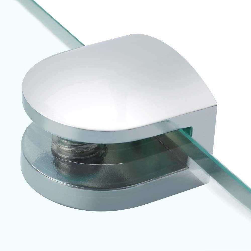 Прочный Держатель для Перил Регулируемый Деревянные Стеклянные Полки Зажим Крепеж Ванная Комната Зажим Держатель