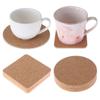 Absorbent Coaster Heat Resistent Cup Mat Pad Drink Coasters Cup Mat Cup Costers Wooden Cup Mat