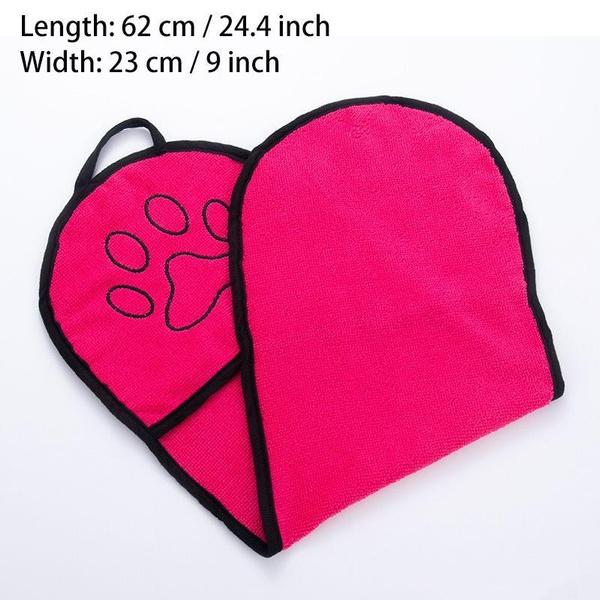 1PC Small Pet Towels for Drying Dogs - Heavy Duty Soft Microfiber Bath Towel - Super Absorbent, Quick Drying, & Machine Washable
