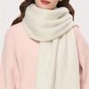 Soft and Thick Warm Shawl A High End Feel Retro Scarf 2025 Winter New Simple and Versatile Scarf