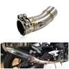 MOTOR KANTO Kawasaki Ninja250 Z250 Ninja400 Z400 Intermediate Pipe Exhaust Pipe Intermediate Pipe Bike Silencer Slip-on Muffler