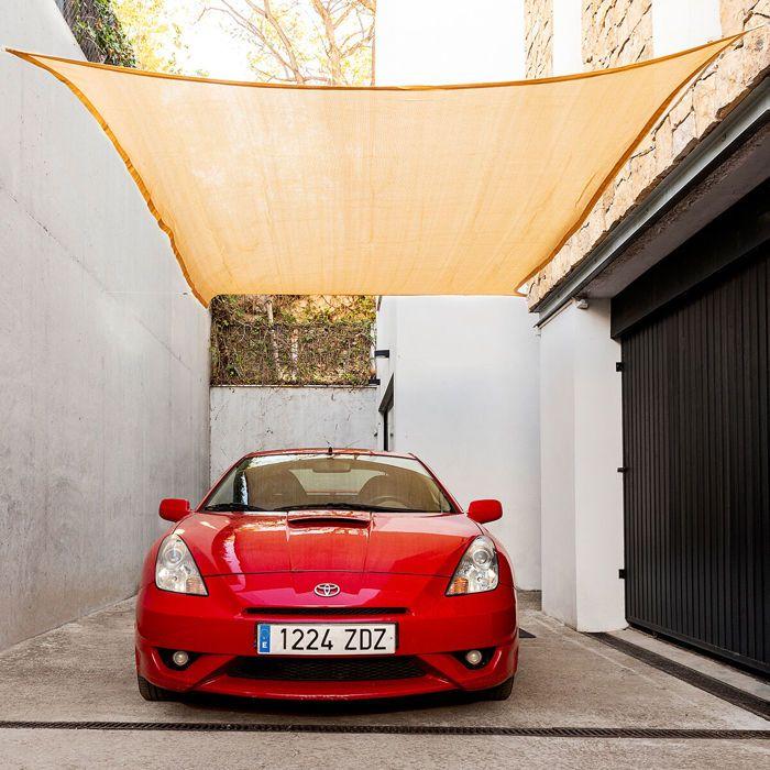 Voile d’Ombrage Rectangulaire Shazail InnovaGoods 2 x 3 m - Beige