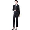 Spring Autumn Slim Fit Professional Suit Set for College Interviews and Formal Wear