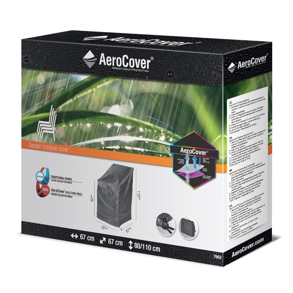 Garden Chair Cover 7962 67X67X110 Aerocover Gray Homms