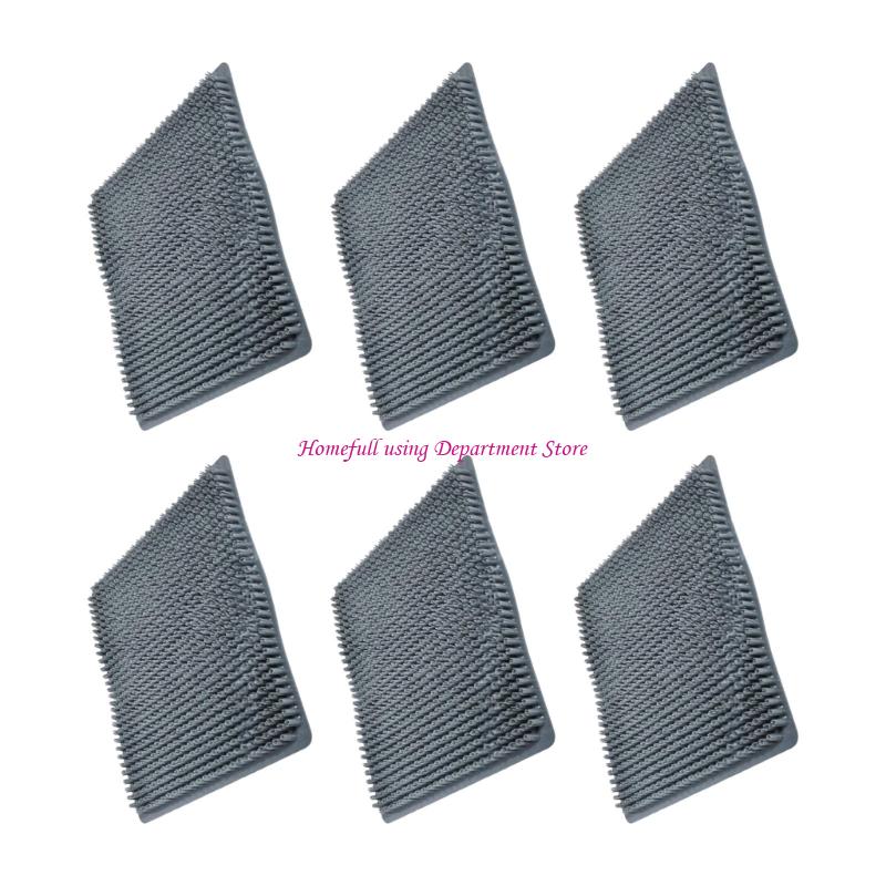 6 шт. подстилок для гнездовых ящиков для кур, моющиеся, для кладки яиц, необходимые для курятников