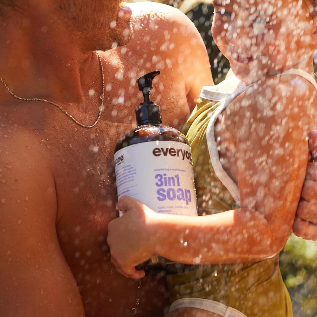 Все Шампунь Подлинно импортный продукт Доставка по стране Лаванда Алоэ 946 мл Все в одном +