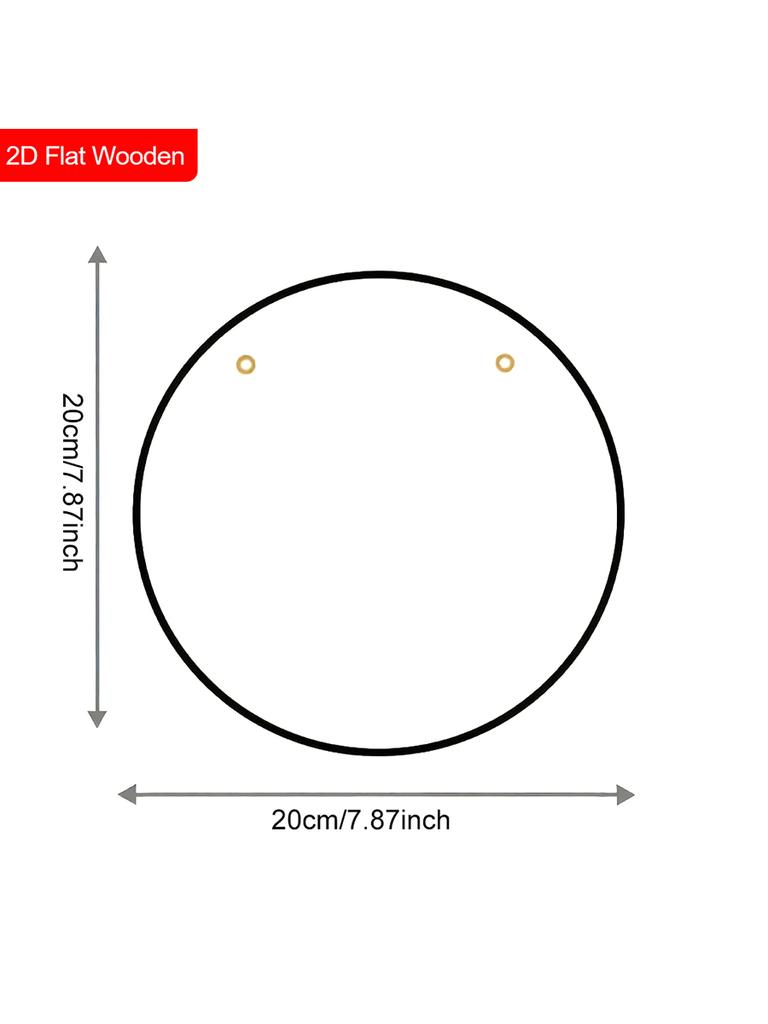 2D плоские деревянные подвесные декоративные таблички, семейное украшение для стены или двери, садовое украшение, подарки на новоселье для друзей