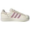 Adidas Originals Superstar Ayoon Durable Breathable Low-Top Skate Shoes Women Sneakers White Purple IG3001
