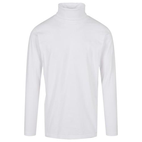 Build Your Brand Unisex Adult Turtle Neck Long-Sleeved Sweatshirt