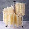 Kitchen Foldable Folding Fan Shelf Fresh Pasta Dryer Multi-Arm with Pasta Drying Support Stainless Steel Household Cook
