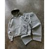 Стиль Street Wear Панк Хип-Хоп Мужской Костюм Y2K Новый Американский Готический Харадзюку Дизайн с Вышивкой Свитшот Оверсайз Повседневный Свободный Спортивный Костюм