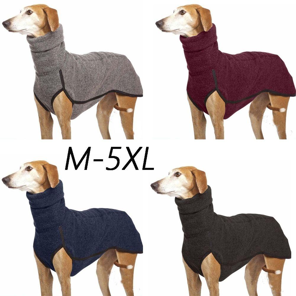 Apparel Greyhound Costumes Dog High Collar Sweater Harness Vest Pitbull Coat Jacket Pet Hoodie Coat