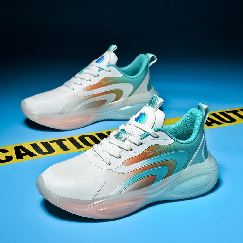 Men's shoes large size summer new lightweight men's casual running shoes mesh breathable wear-resistant shock-absorbing sports shoes