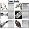 New Up+Downstream Oxygen O2 Sensor 234-9123 234-4445 For Subaru Forester Impreza 2.5L 2006-2011 Legacy Outback 2.5L 2006-2009