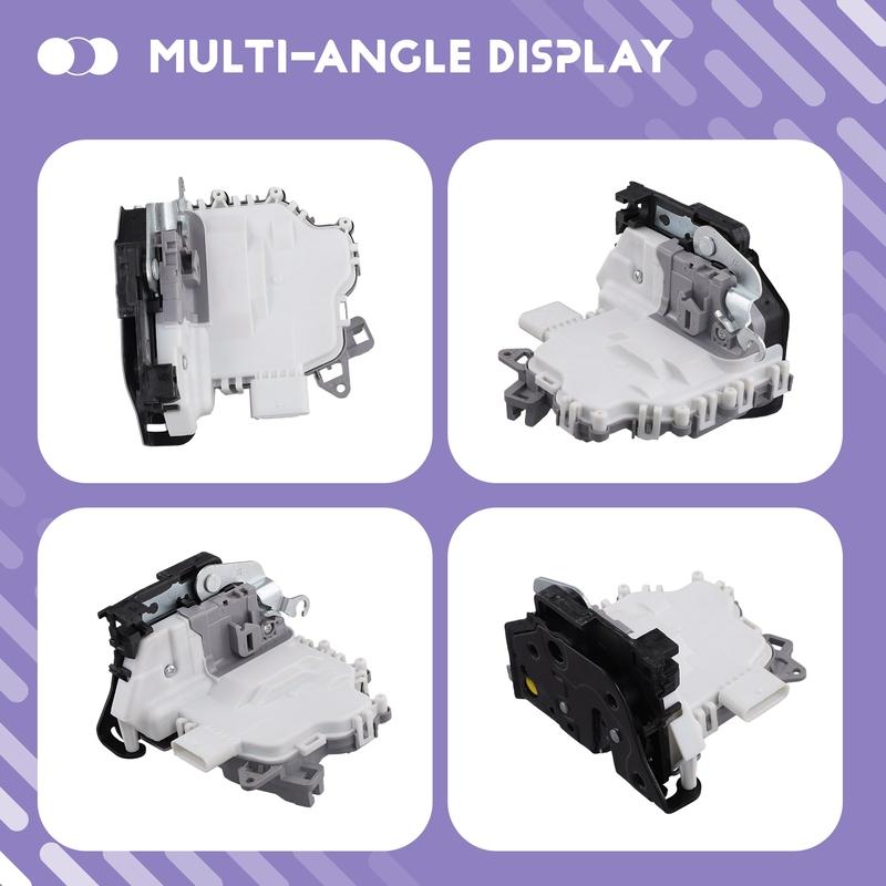 A58X-For SEAT Leon Mk2 1P 2005-2012 1P1837016B Front Right Door Lock Actuator Car Accessory Part