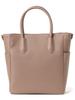B:MING LIFE STORE by BEAMS Leather Bag 2-Way Tote Bag, Women's, Taupe, One Size