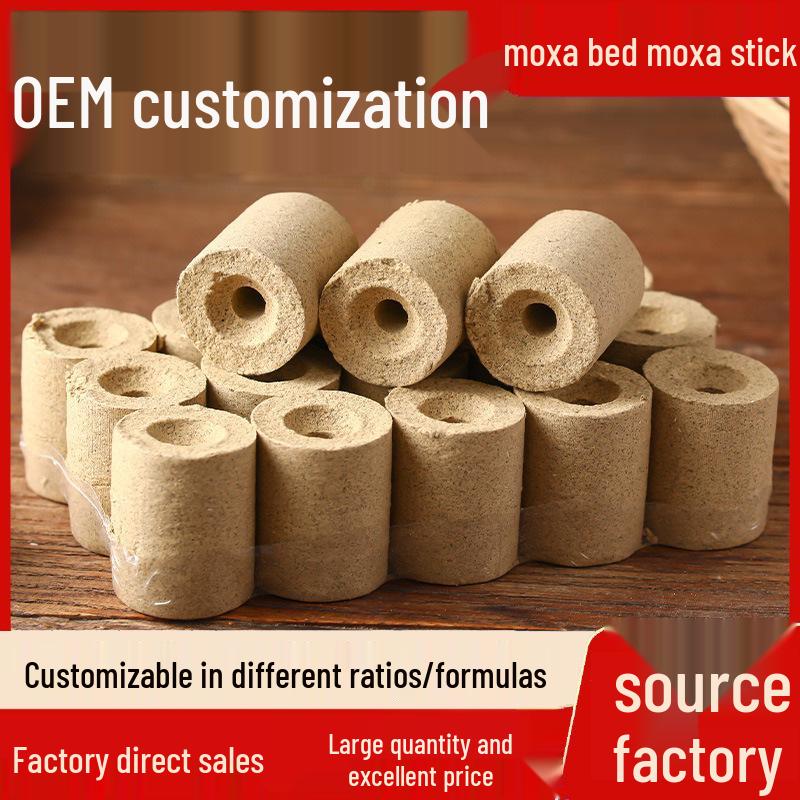 Автоматическое кровать-столбик для мокса-терапии с толстыми ручными полынными палочками для окуривания и тепла