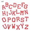 Mixed Iron-on Embroidery Alphabet Patch Garment Applique Clothing Stickers Letters Patches