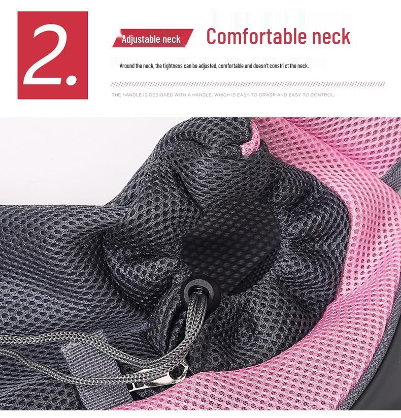 Breathable Crossbody Pet Carrier Bag for Cats and Dogs