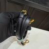 [Pre-Owned] Galleria Tote Bag With Triangle Metal Logo Hardware In Black - Excellent #SRKXMM