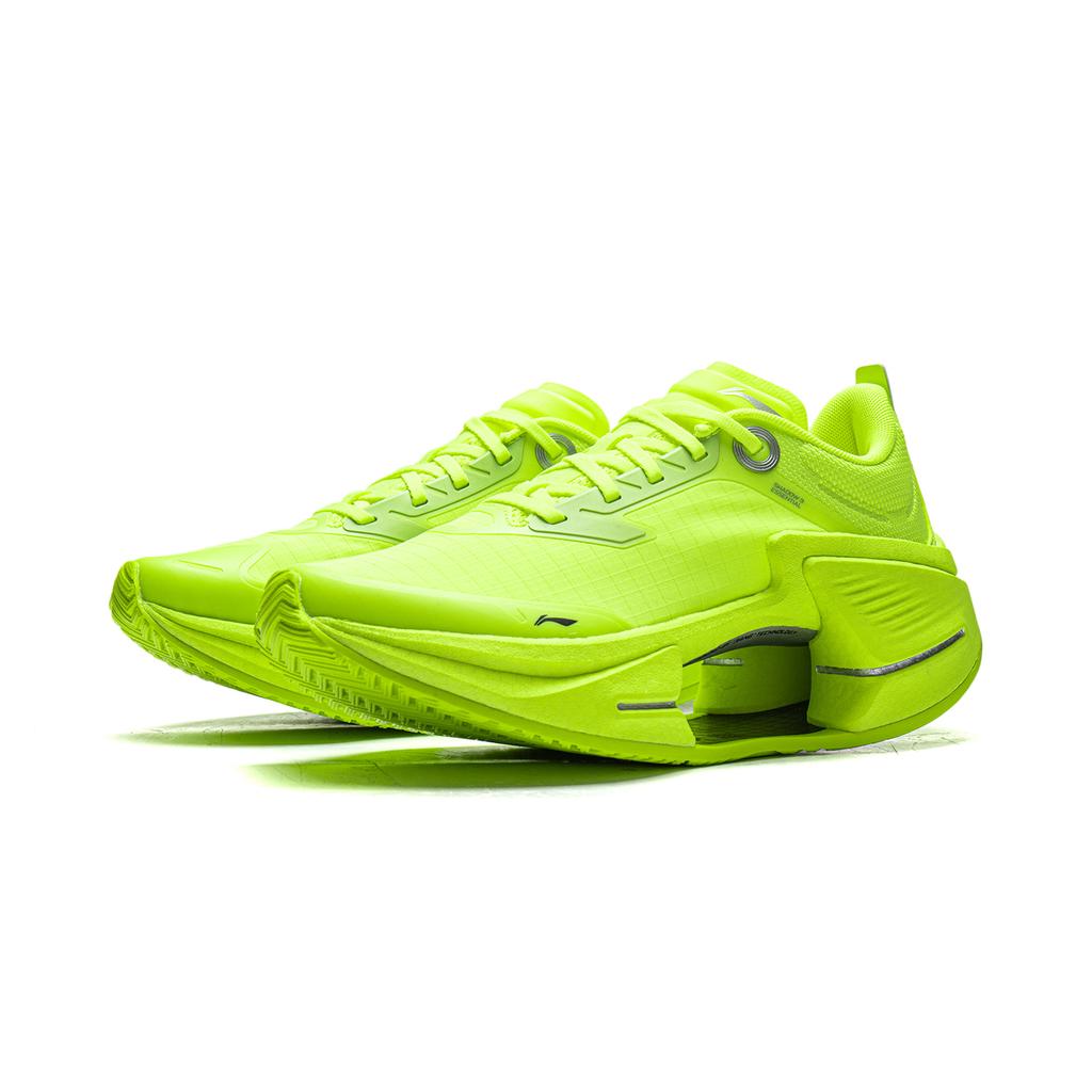 Кроссовки Li Ning женские низкие неоновые ярко-зеленые ARRW004-5