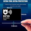Карта с RFID-защитой, Safecard NFC Дебетовая Кредитная Карта Защитник Паспорта