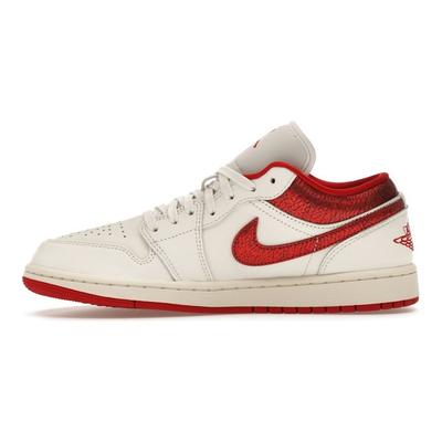 Женские кроссовки Air 1 Low Ruby Cream Sail Varsity-Red HJ9338-106