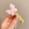 Colorful Hair Ties Spiral Coil Hair Rope Fashion Hair Accessories  Women