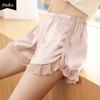 Summer Ice Silk Safety Pants Women Can Wear Loose and Thin Leggings Home Pants Without Rolling Lace