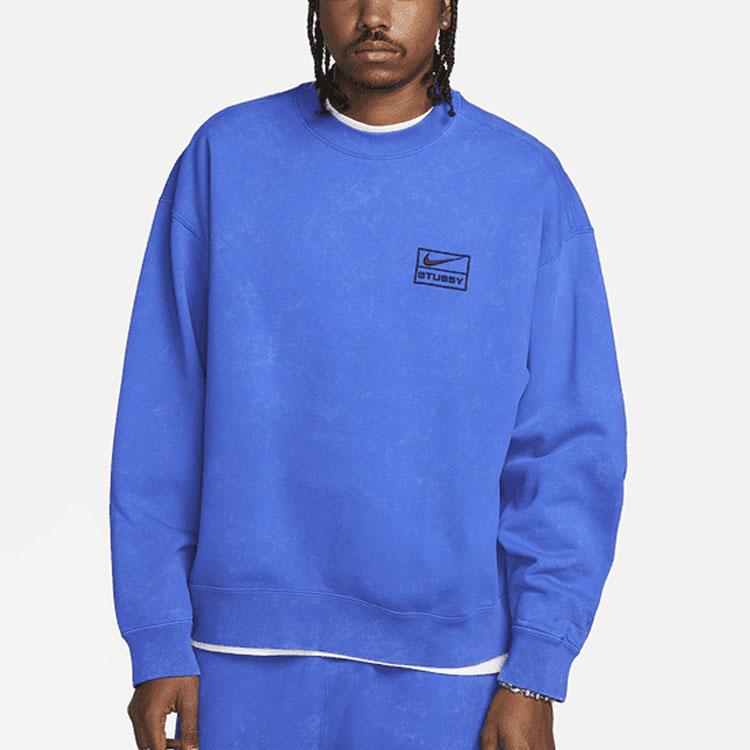 Флисовая кофта Stussy X Nike Crew DR4024-480