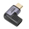 USB C Magnetic Adapter 140W 40Gbps Right Angle 8K 60Hz Supported 90 Degree Type C Adapter for