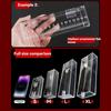 Transparent Fish Viewing Box Micro Landscape Mini Desktop Goldfish Bowl Dustproof Broken Resistant Fish Breeding Tanks