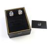 Dunhill Cufflinks Cufflinks Engraved Logo Round Shape AG925 Men JSB82D2H Used