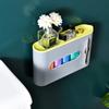 Trash Bags Storage Box Wall Mounted Plastic Garbage Bag Dispenser Waste Bag Holder Organizer For Bathroom Kitchen