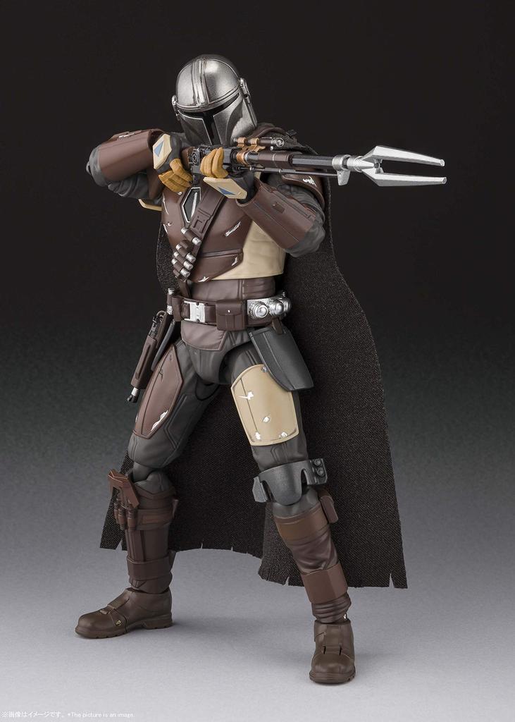 TAMASHII NATIONS Star The Mandalorian The 150mm Painted Movable Figure S.H.Figuarts Wars (STAR WARS Mandalorian) Approx. ABS&PVC&Cloth