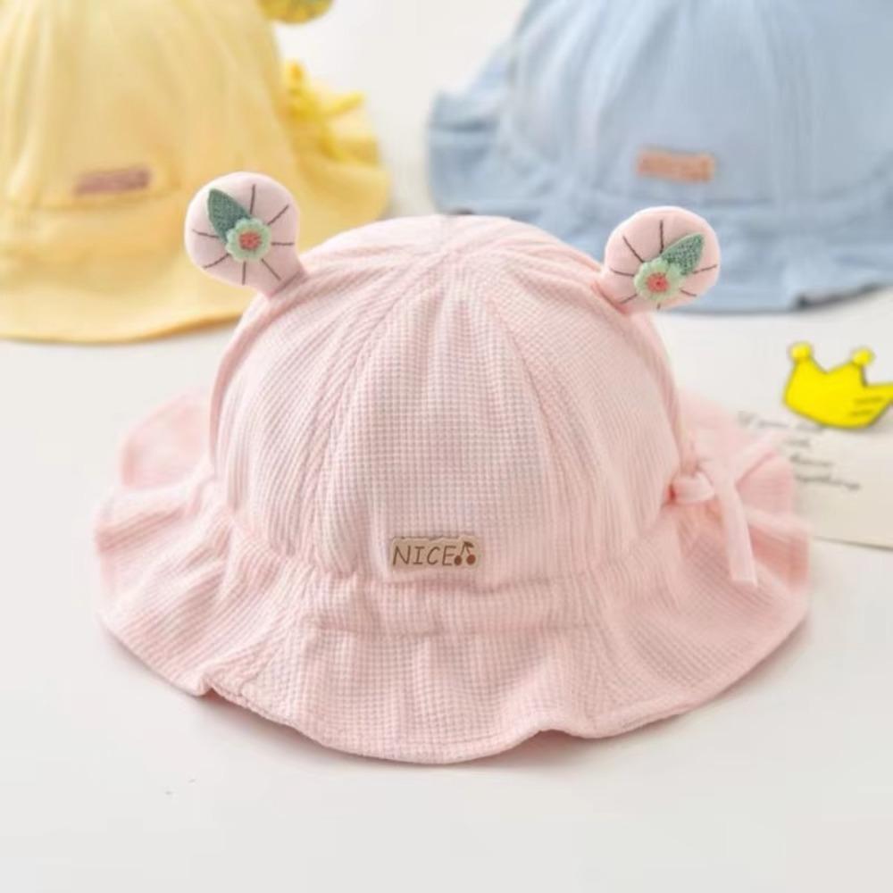 Outdoor Baby Bucket Hats UV Protection Infant Caps Fashion Panama Fisherman Caps Boy Girl