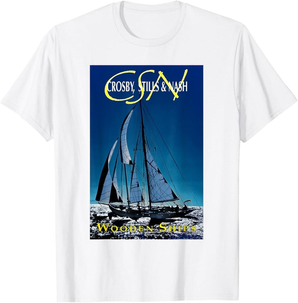 Crosby Stills & Nash - Wooden Ships T-Shirt